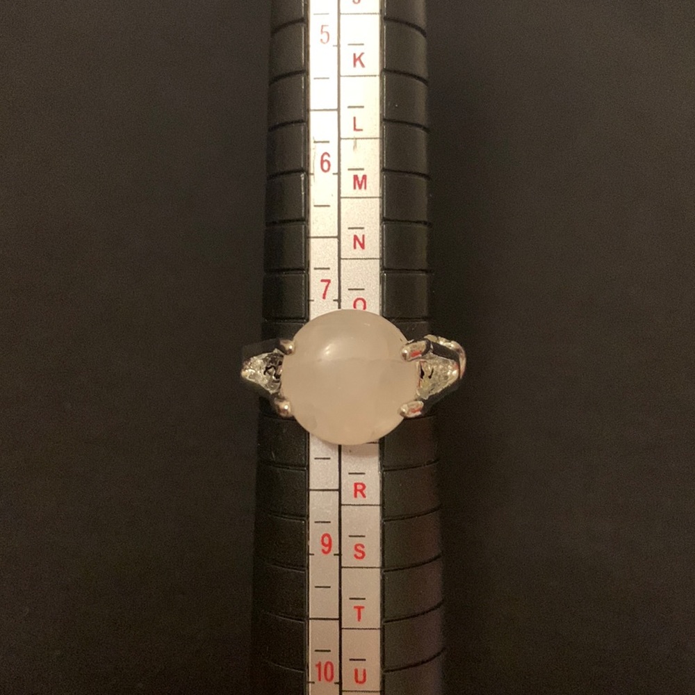 Polished Gemstone ring size 8 NWOT - Picture 2 of 6
